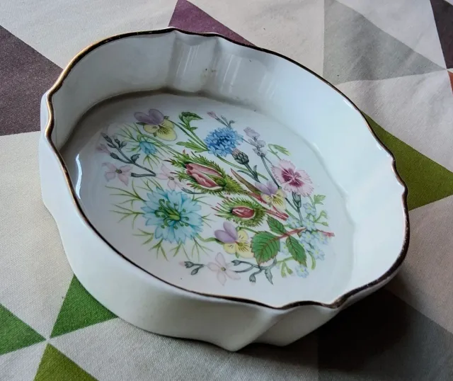 Bandejita de porcelana inglesa Aynsley