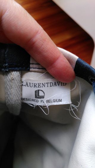 Mochila Laurent David rayas vintage