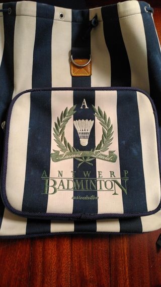 Mochila Laurent David rayas vintage