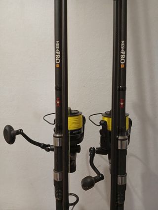 Lotto di 3 canne CarpZoom Carpfishing 12 + Mulinelli