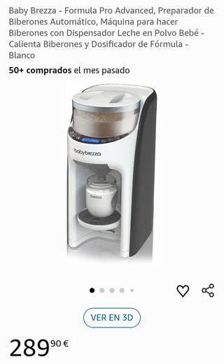 Baby Brezza - Formula Pro Advanced, Preparador de Biberones Automático