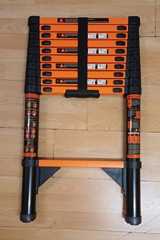 Escalera Telescópica acero inox 3.2m Nueva