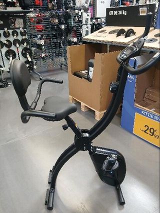 Bicicleta Estática Domyos X-Bike Plegable Compacta Muy