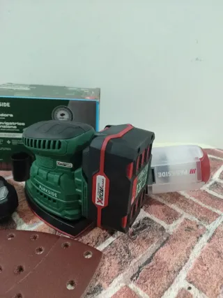 Parkside Multilijadora + 4ah + cargador rápido