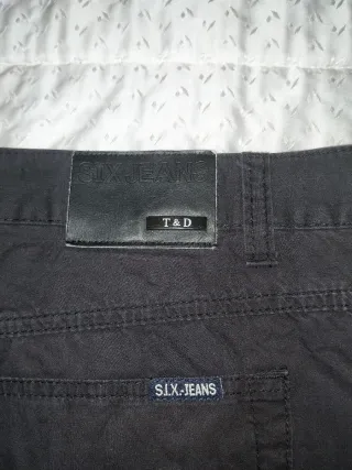 Pantaloni uomo Six neri