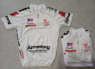 3 Maillots Ciclismo Lider Armstrong Madrid.