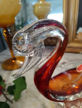 Statuina in cristallo di Murano