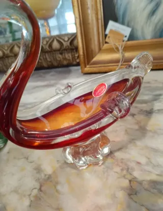 Statuina in cristallo di Murano