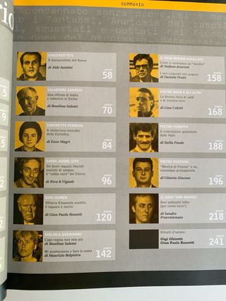 Rivista L’Europeo - I veri gialli della nera