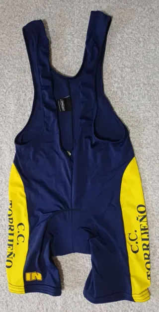 Culotte Ciclismo C.C. Torrijeño Azul/Amarillo.