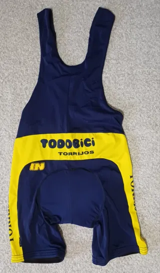 Culotte Ciclismo C.C. Torrijeño Azul/Amarillo.