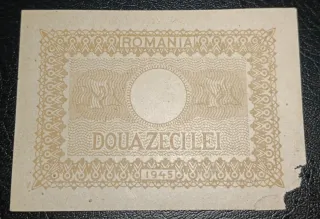 Banconota Romania 20 Ministerul Finantelor