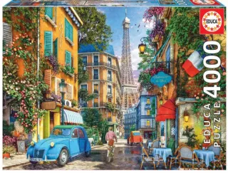 Calles de París, Puzzle de 4.000 Piezas, Educa