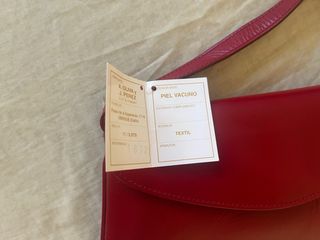 Bolso Piel El Potro Rojo