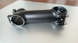 Potencia bicicleta 10 cm aluminio negra