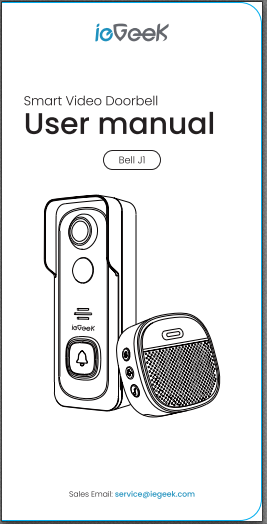 Timbre Inteligente, Cámara 5MP y aplicación móvil