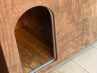 Caseta Perro Madera XL Techo Abatible