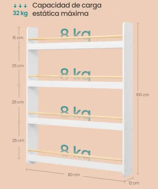 Estantería Montessori para Libros