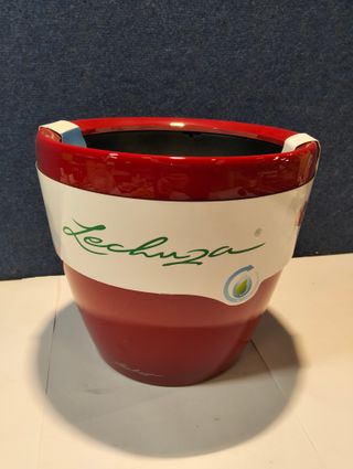 Maceta Lechuza Classico LS 28 Roja Brillante 16047