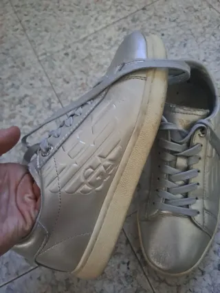 Scarpe Armani Argento Tg 36