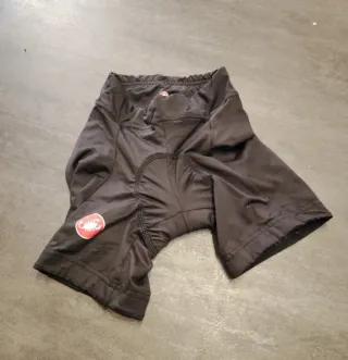 Pantaloncini Ciclismo Donna Castelli Neri
