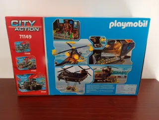 Helicóptero Playmobil City Action 71149