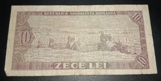 Bancnote 10 Lei Romania 1966