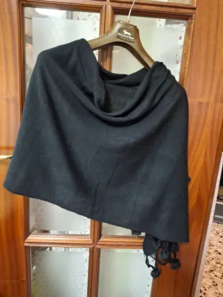 Sciarpa donna con frange