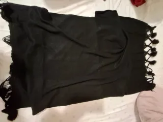 Sciarpa donna con frange