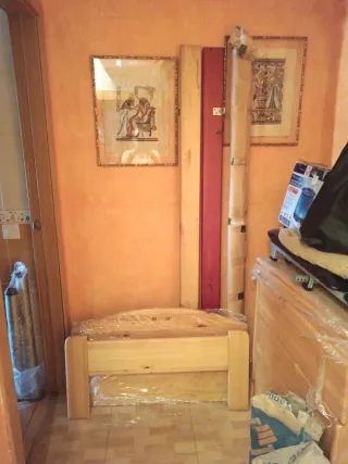 Cama estructura 90 cm sin somier