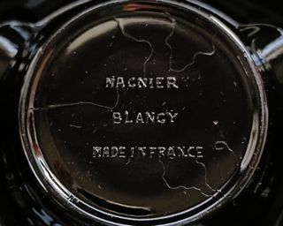 CENICERO HEINEKEN VINTAGE CRISTAL NEGRO