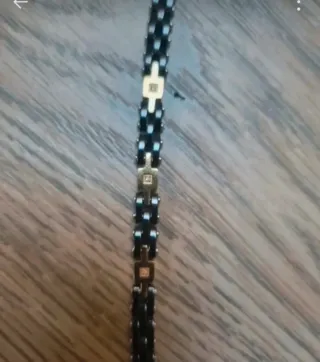 Bracciale Morellato Nero e Oro