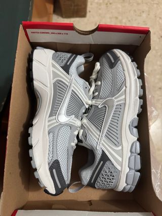 Zapatillas Nike Hombre/Mujer Nuevas Gris/Blanco