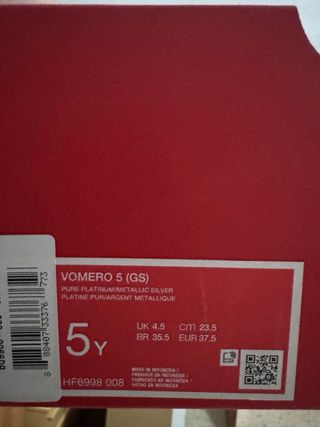 Zapatillas Nike Hombre/Mujer Nuevas Gris/Blanco