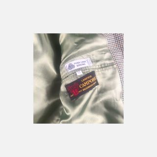 Blazer Lana Vergine Vintage Anni 90 Tg 50