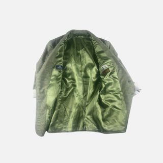 Blazer Lana Vergine Vintage Anni 90 Tg 50