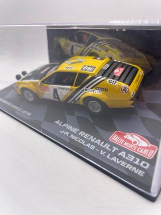 Alpine Renault A310 Rally Montecarlo 1976 1/43