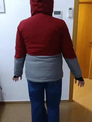 Chaqueta de esquí bicolor