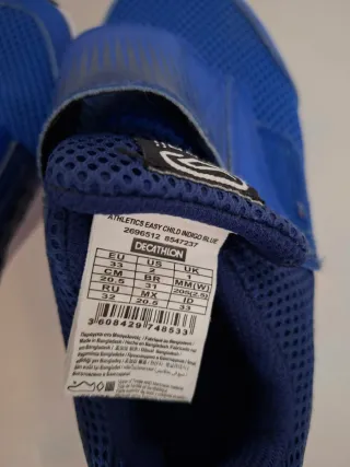 Deportivas niño Kalenji azul