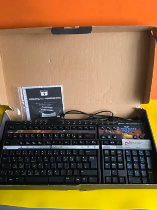 Teclado SteelSeries Zboard StarCraft Ed. Limitada