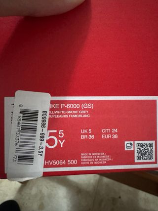 Zapatillas Nike P-6000 Grises y Rosas