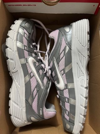 Zapatillas Nike P-6000 Grises y Rosas