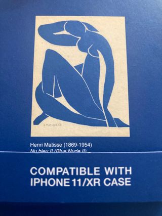 Funda iPhone 11/XR Henri Matisse Blue Nude II