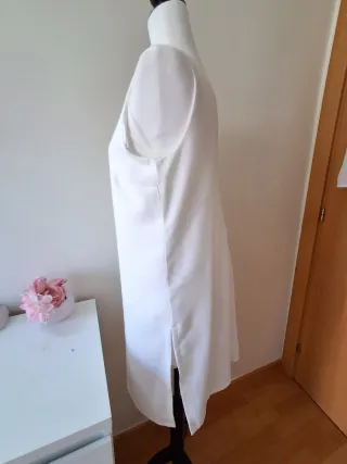 Vestido Elogy Corte Inglés Blanco