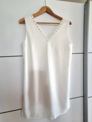 Vestido Elogy Corte Inglés Blanco