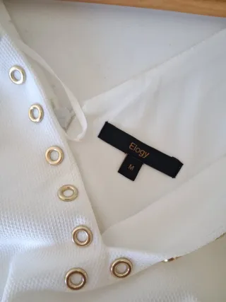 Vestido Elogy Corte Inglés Blanco