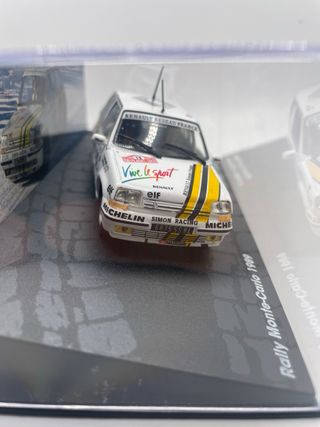 Renault 5 GT Turbo Rally Montecarlo 1989 1/43
