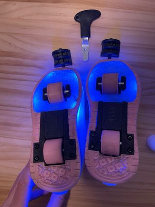 Zapatillas con ruedas niña Talla 28