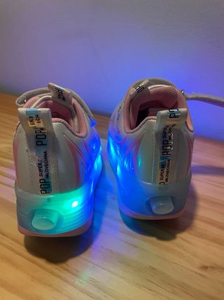 Zapatillas con ruedas niña Talla 28