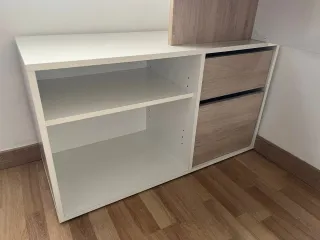 Escritorio L Rox Blanco/Madera